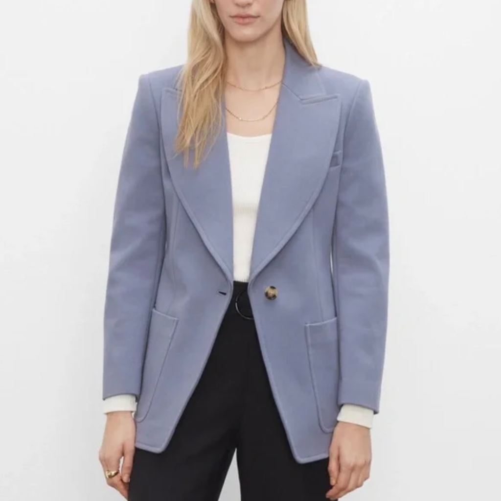 Club Monaco Slim Twill Blazer *Nwot*
